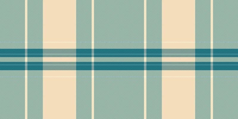 Elegant teal and cream plaid pattern. Perfect for textile design, website backgrounds, or crafting projects. This subtle yet stylish texture evokes feelings of calm and sophistication.