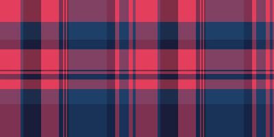 Vibrant red and navy plaid pattern. Perfect for textile design, website backgrounds, or fashion projects. vector
