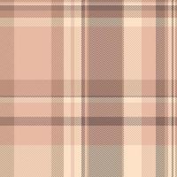 Subtle blush pink and brown plaid pattern. Perfect for textile design, fashion, website backgrounds, or stationery. This soft, neutral texture evokes feelings of warmth and comfort. vector