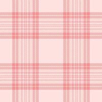 Delicate pink plaid pattern, perfect for textile designs, wallpaper, or website backgrounds. Subtle texture and soft color create a calming, feminine aesthetic. vector
