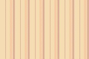 H0s fabric textile vertical, skirt background lines texture. Barriage pattern stripe seamless in wheat and orange colors. vector
