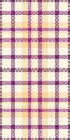 Elegant cream and purple plaid pattern. Perfect for textile design, fashion, websites, or autumnal themed projects. This subtle yet stylish texture evokes warmth and sophistication. vector