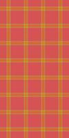 Card pattern background tartan, loft texture plaid check. Post seamless fabric textile in orange and red colors. vector
