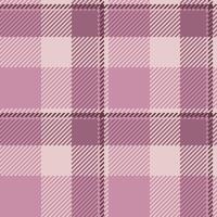 Hippy plaid fabric check, french tartan seamless. Club pattern textile background texture in pastel and light colors. vector