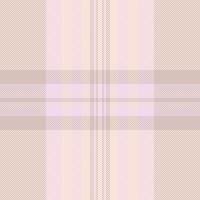 Elegant pastel plaid pattern. Subtle yet sophisticated, this soft pink and beige design evokes feelings of calm and serenity. Ideal for textile prints, website backgrounds, or stationery. vector
