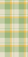 Rural fabric check , selection texture seamless tartan. Platform plaid textile background pattern in green and light colors. vector