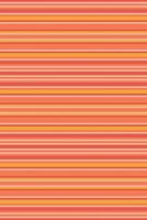 Vibrant horizontal stripes in warm sunset hues create a cheerful, retroinspired pattern. vector