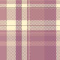 Elegant pastel plaid pattern. Soft mauve and cream hues create a calming, sophisticated texture ideal for textile designs, website backgrounds, or fashion illustrations. vector
