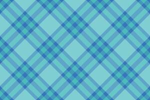 Seamless aqua and blue plaid pattern. Perfect for textile design, website backgrounds, or any project needing a fresh, modern, and subtly textured look. vector