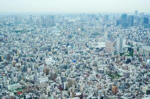 View from Above Tokyo Skytree in Japan photo