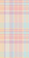 Soft pastel plaid pattern, perfect for backgrounds, textiles, or website designs. Its gentle color palette evokes feelings of calmness and serenity. vector