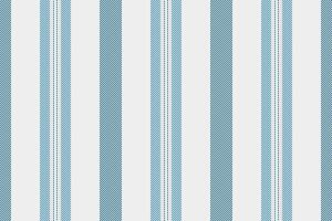 Rop texture stripe pattern, back background vertical fabric. Trand textile seamless lines in white and cyan colors. vector