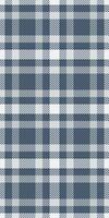 Elegant blue and white plaid pattern. Perfect for textile design, apparel, website backgrounds, or packaging. Subtle texture adds visual interest. vector
