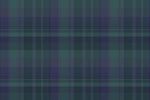 Guy plaid seamless fabric, african background textile tartan. Daisy texture check pattern in dark and cyan colors. vector