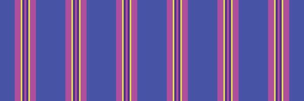 Crand seamless stripe texture, textured background vertical. Ioat pattern fabric lines textile in purple and violet colors. vector