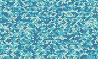 Abstract seamless teal and turquoise scale pattern. Perfect for textile design, website backgrounds, or any project needing a subtle, aquatic texture. Evokes feelings of calmness and ocean depths. vector