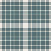 Style fabric background textile, tweed check seamless tartan. Continuity plaid texture pattern in pastel and grey colors. vector