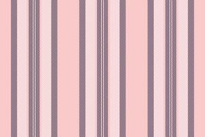 Elegant pink and mauve vertical stripes create a sophisticated textile pattern. vector