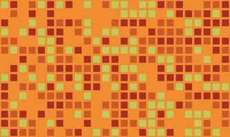 Abstract autumnal mosaic pattern. Warm, earthy tones create a vibrant, textured background perfect for website banners, presentations, or textile designs. vector