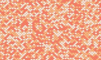 Abstract coral and peach mosaic pattern. Perfect for backgrounds, textures, website design, or fashion prints. The repeating geometric design offers a subtle yet visually engaging aesthetic. vector