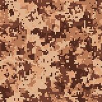 Abstract desert camouflage pattern. Earthy tones blend seamlessly for a versatile design. Ideal for backgrounds, textiles, or militarythemed projects. vector