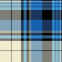 Stylish blue and cream plaid pattern. Perfect for textile design, fashion, or website backgrounds. The intersecting lines create a sense of order and sophistication. vector