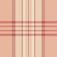 Collage seamless fabric background, custom pattern plaid. Cute textile check tartan texture in light and orange colors. vector