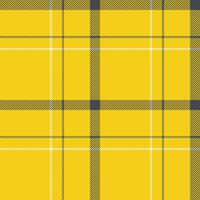 Vibrant yellow and grey plaid pattern. Perfect for textile design, fashion, website backgrounds, or any project needing a bold, cheerful texture. vector