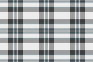 Paper check tartan texture, pretty background seamless plaid. Inspiration pattern fabric textile in white and grey colors. vector