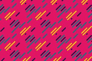 Vibrant abstract geometric pattern with diagonal lines in bold colors. Ideal for backgrounds, textiles, or modern design projects. vector