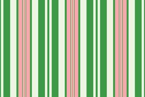 Vibrant vertical stripes in green, pink, and cream create a cheerful, classic pattern. vector