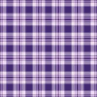 Customized textile background seamless, covering plaid pattern fabric. Glen check tartan texture in violet and light colors. vector