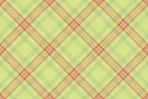 Elegant pastel green and red diagonal plaid pattern. Perfect for textile designs, website backgrounds, or adding a touch of sophisticated style to any project. vector