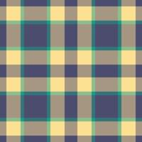 Industry texture tartan background, invitation fabric check. Hobby textile plaid pattern seamless in pastel and blue colors. vector