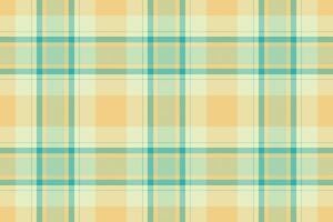 Subtle pastel plaid pattern in soft peach, mint, and cream. Ideal for textile design, website backgrounds, or crafting projects. Evokes feelings of serenity and gentle warmth. vector