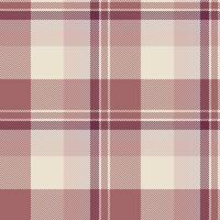 Elegant blush pink and cream plaid pattern. Perfect for textile design, fashion, home decor, and website backgrounds. This subtle, sophisticated texture evokes warmth and comfort. vector