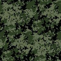 Abstract digital camouflage pattern. Perfect for backgrounds, textiles, or militarythemed designs. The pixelated texture creates a sense of concealment and mystery. vector