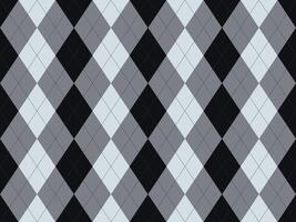 Elegant grayscale argyle pattern. Perfect for backgrounds, website design, fashion, and textile projects. vector