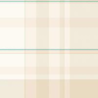Template texture fabric seamless, hispanic tartan pattern . Hunter plaid background check textile in light and sea shell colors. vector
