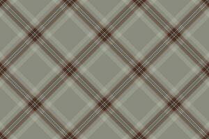 Elegant neutraltoned plaid pattern. Subtle yet sophisticated, ideal for backgrounds, textiles, or website design. The intersecting lines create a sense of order and calm. vector