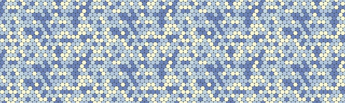 Abstract seamless pattern with hexagonal shapes in calming blue and cream tones. Perfect for textile design, website backgrounds, or as a subtle texture overlay.
