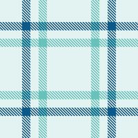 Seamless pastel blue and teal plaid pattern. Perfect for textile design, website backgrounds, or crafting projects. vector