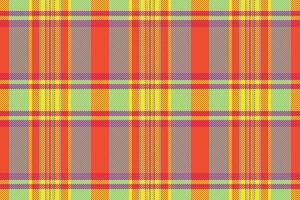 Vibrant plaid pattern in sunny hues. Perfect for textile designs, website backgrounds, or crafting projects. This cheerful, repeating texture evokes feelings of warmth and optimism. vector