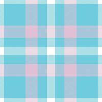 Sweet pastel plaid pattern in soft blue and pink. Ideal for backgrounds, textiles, and feminine designs. A cheerful, delicate texture evoking feelings of calmness and serenity. vector