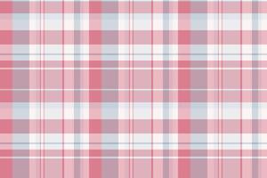 Hat fabric textile pattern, windowpane tartan texture plaid. Beautiful seamless background check in light and white colors. vector
