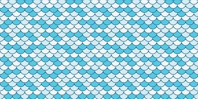 Abstract seamless pattern of overlapping light and dark blue scales. Perfect for textile design, website backgrounds, or any project needing a subtle yet visually engaging texture. vector