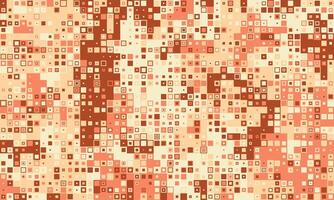 Abstract pixel art background. Warm earthy tones create a dynamic, textured surface ideal for website banners, presentations, or as a stylish design element. vector