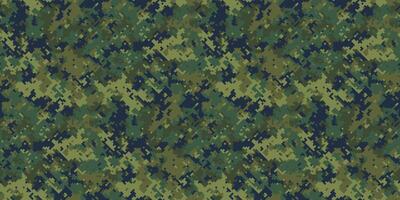 Abstract digital camouflage pattern. Perfect for military, tactical, or outdoor designs. Seamless texture ideal for backgrounds, website designs, or apparel prints. vector