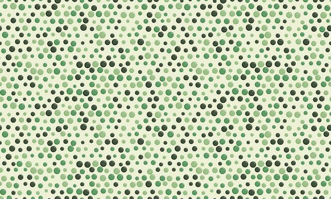 Abstract green and beige polka dot pattern. Subtle geometric design ideal for website backgrounds, textiles, or presentations. Evokes nature, growth, or technology. Versatile and stylish.
