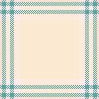 Cowboy seamless pattern, handkerchief textile check fabric. Various background tartan plaid texture in papaya whip and white colors. vector
